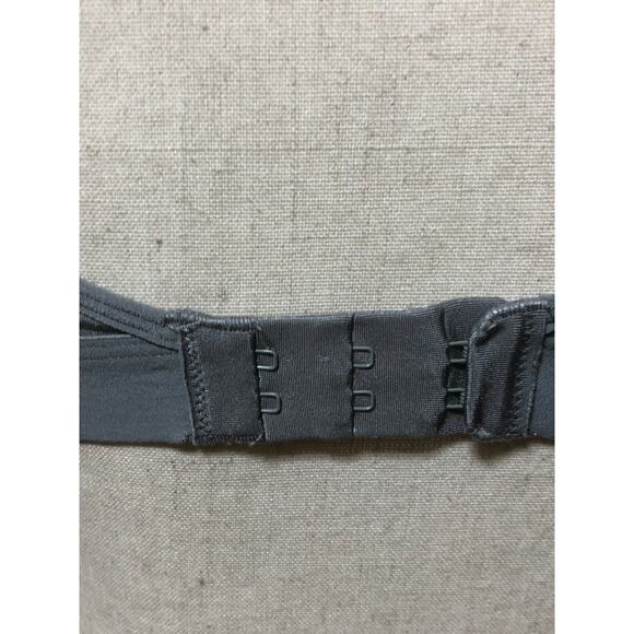 Lively Push Up Bra 36B Gray The Wireless Convertible Adjustable Straps Padded - Picture 5 of 8